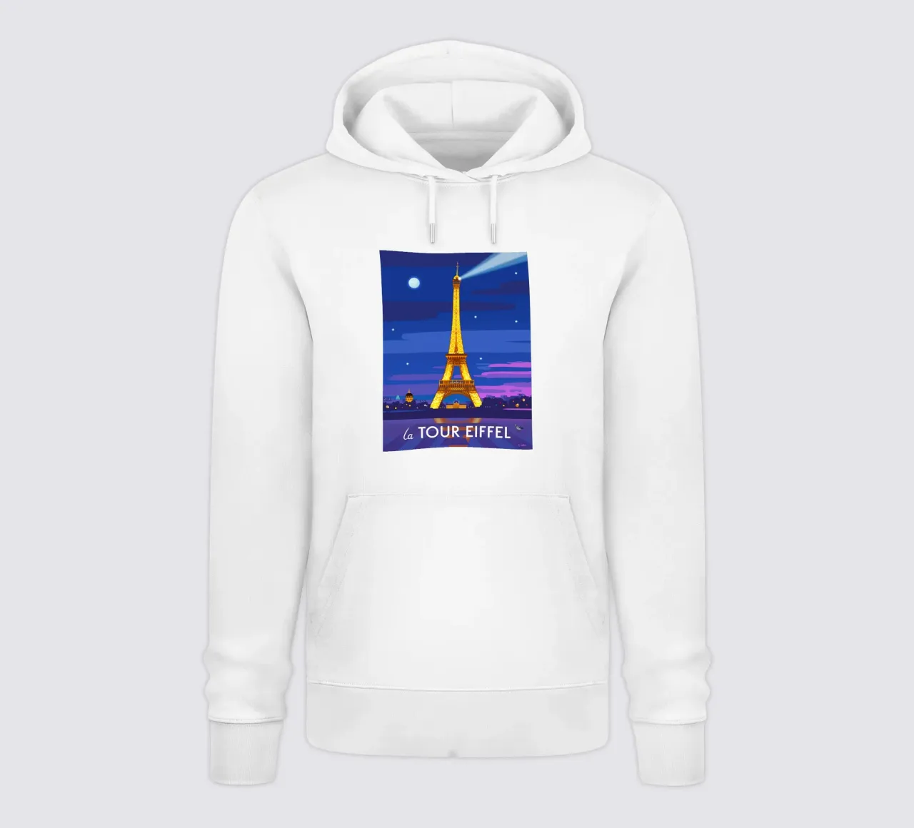 Eiffelturm Hoodie von C.WILL
