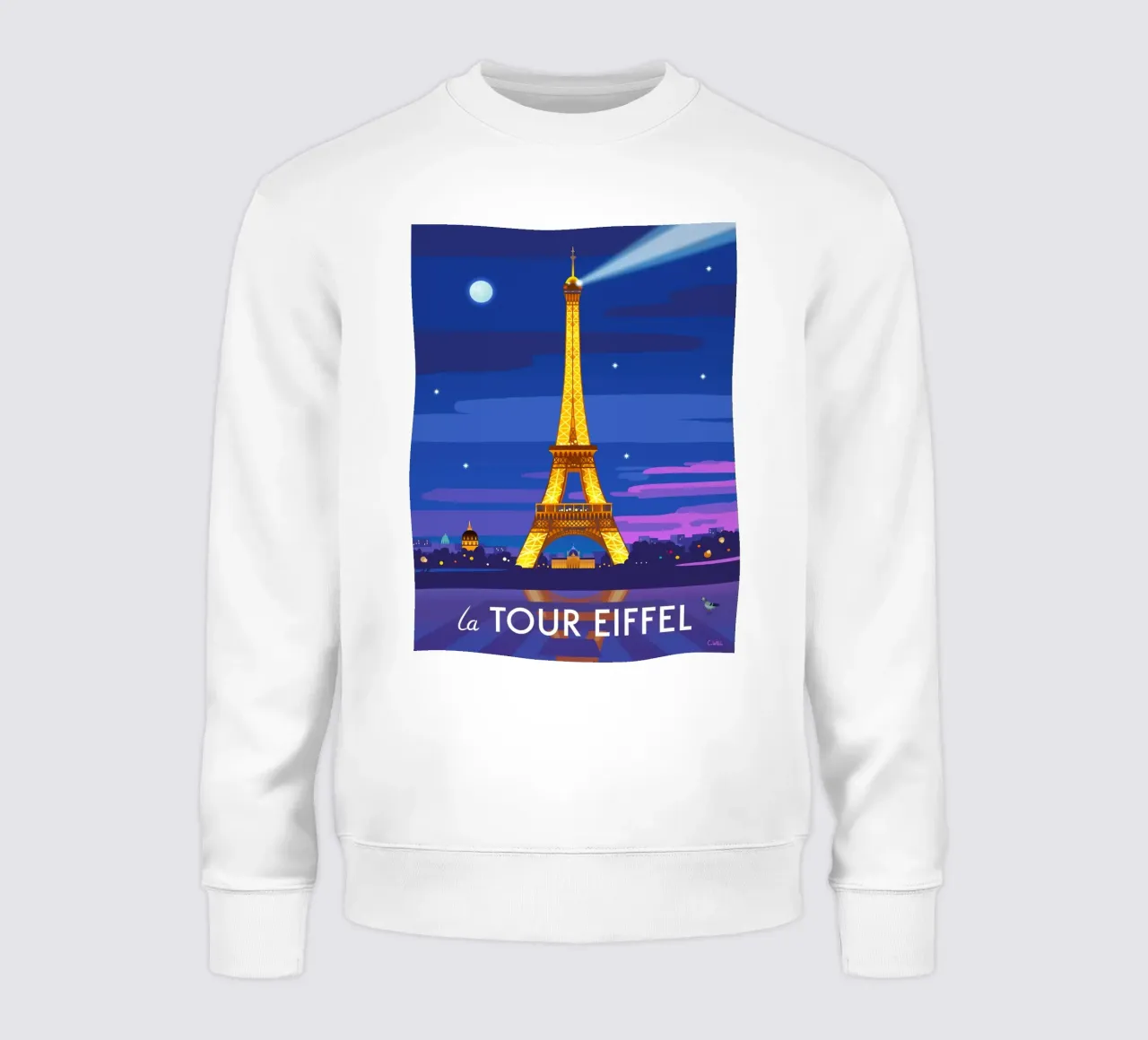 Eiffel Tower felpa da C.WILL