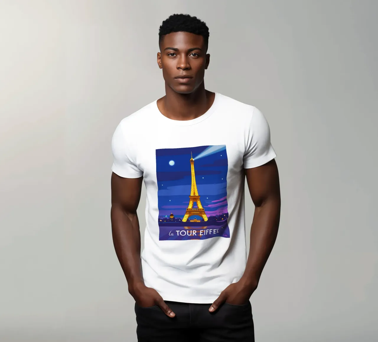 Eiffel Tower t-shirt da C.WILL