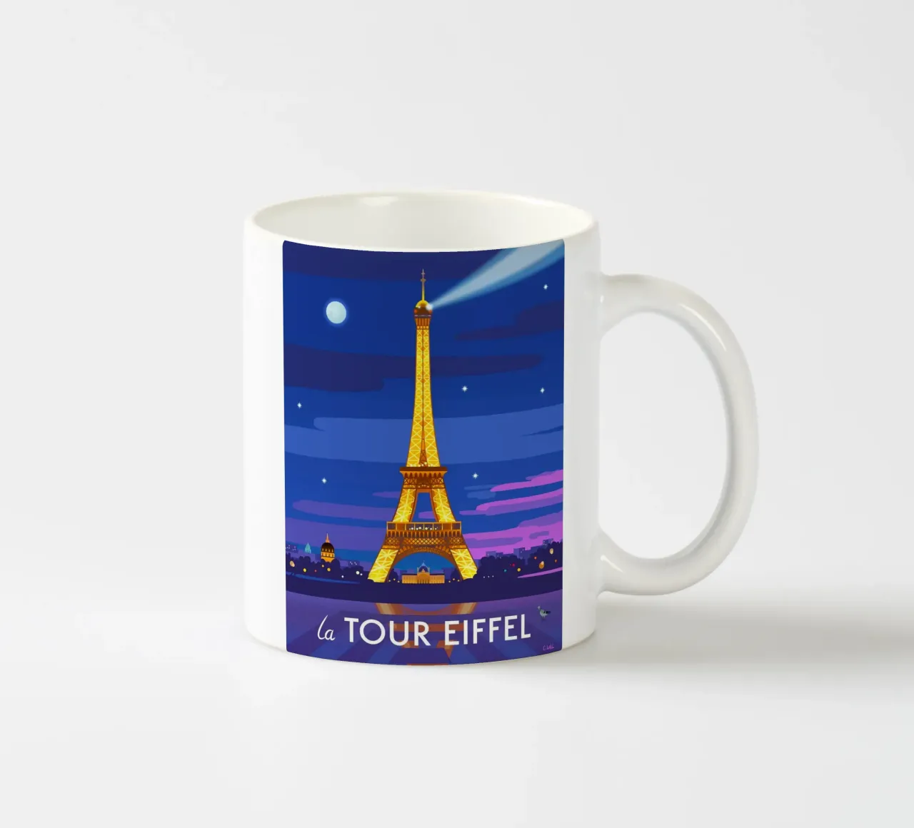 Eiffel Tower tazza in ceramica da C.WILL