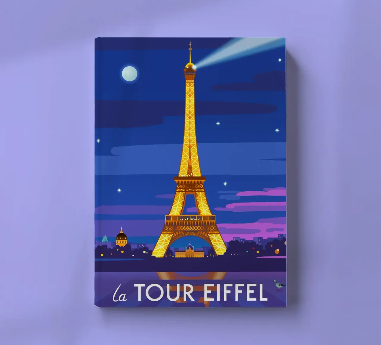 Eiffel Tower notebook by C.WILL