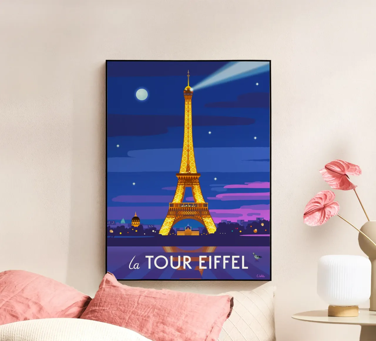 Eiffel Tower plexiglass da C.WILL