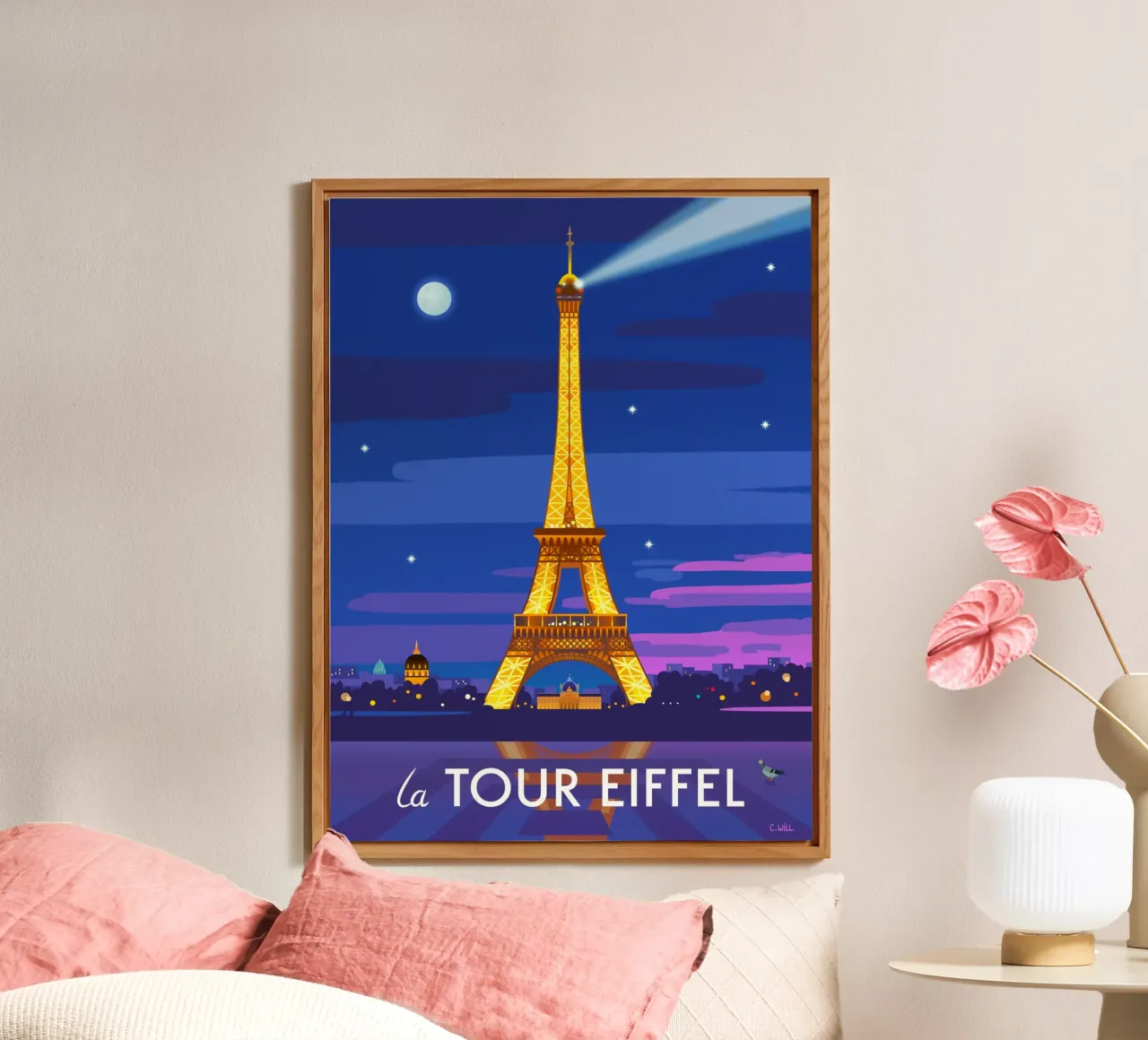 Eiffel Tower alluminio dibond da C.WILL