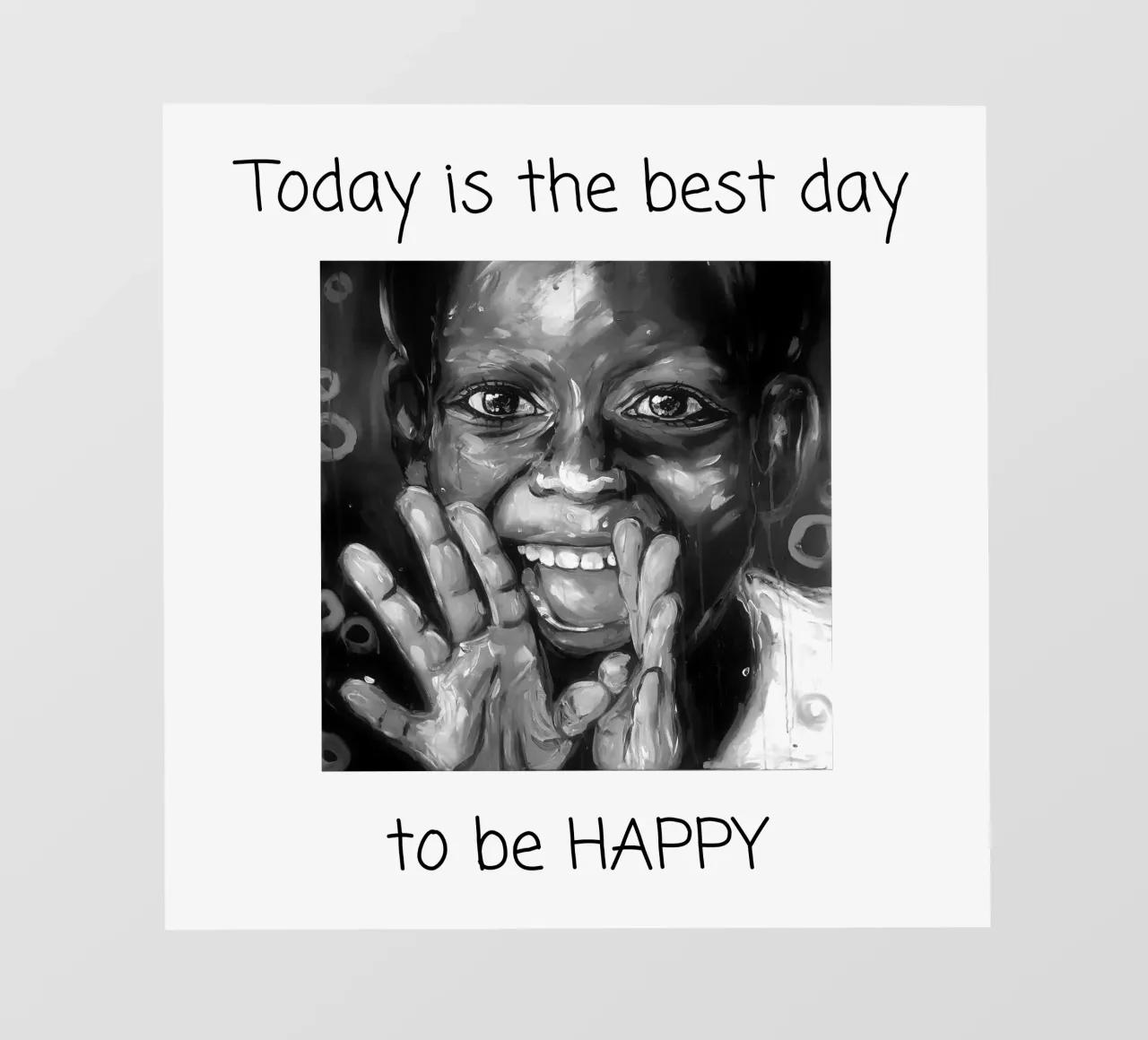 TODAY BE HAPPY pellicola backlit da Happy 😃 Art 🎨 by Christine Schnoell