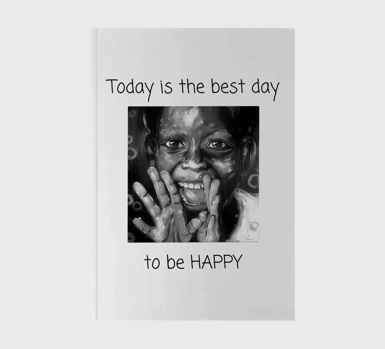 TODAY BE HAPPY Notizbuch von Happy 😃 Art 🎨 by Christine Schnoell