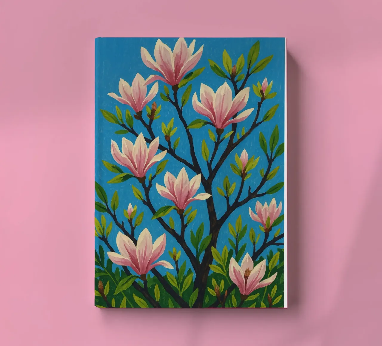 Magnolia Tree notebook by Aquarevo