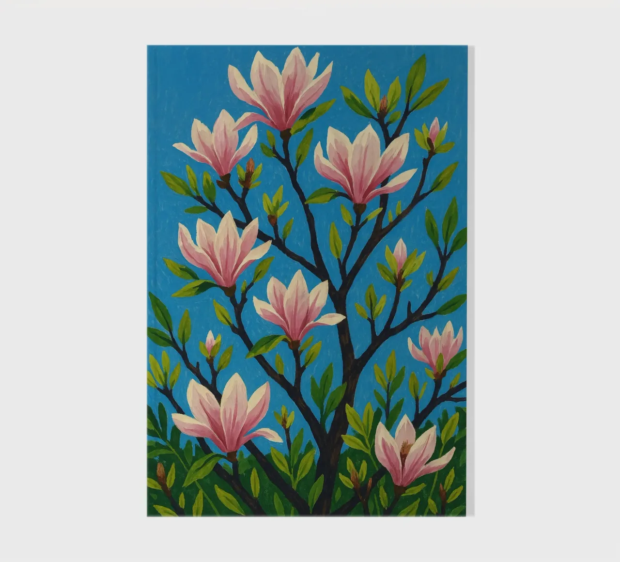 Magnolia Tree notebook by Aquarevo
