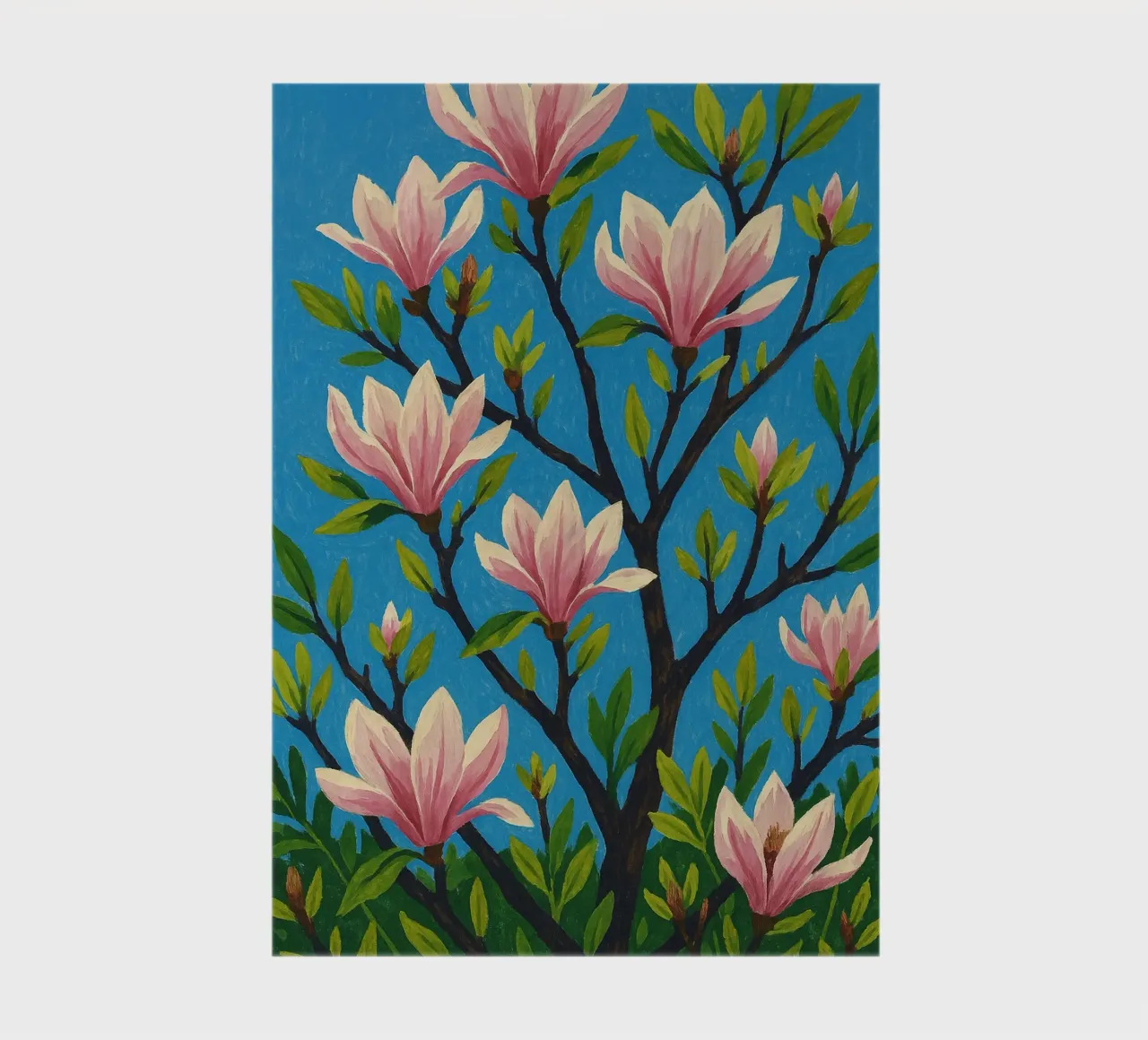 Magnolia Tree notebook by Aquarevo