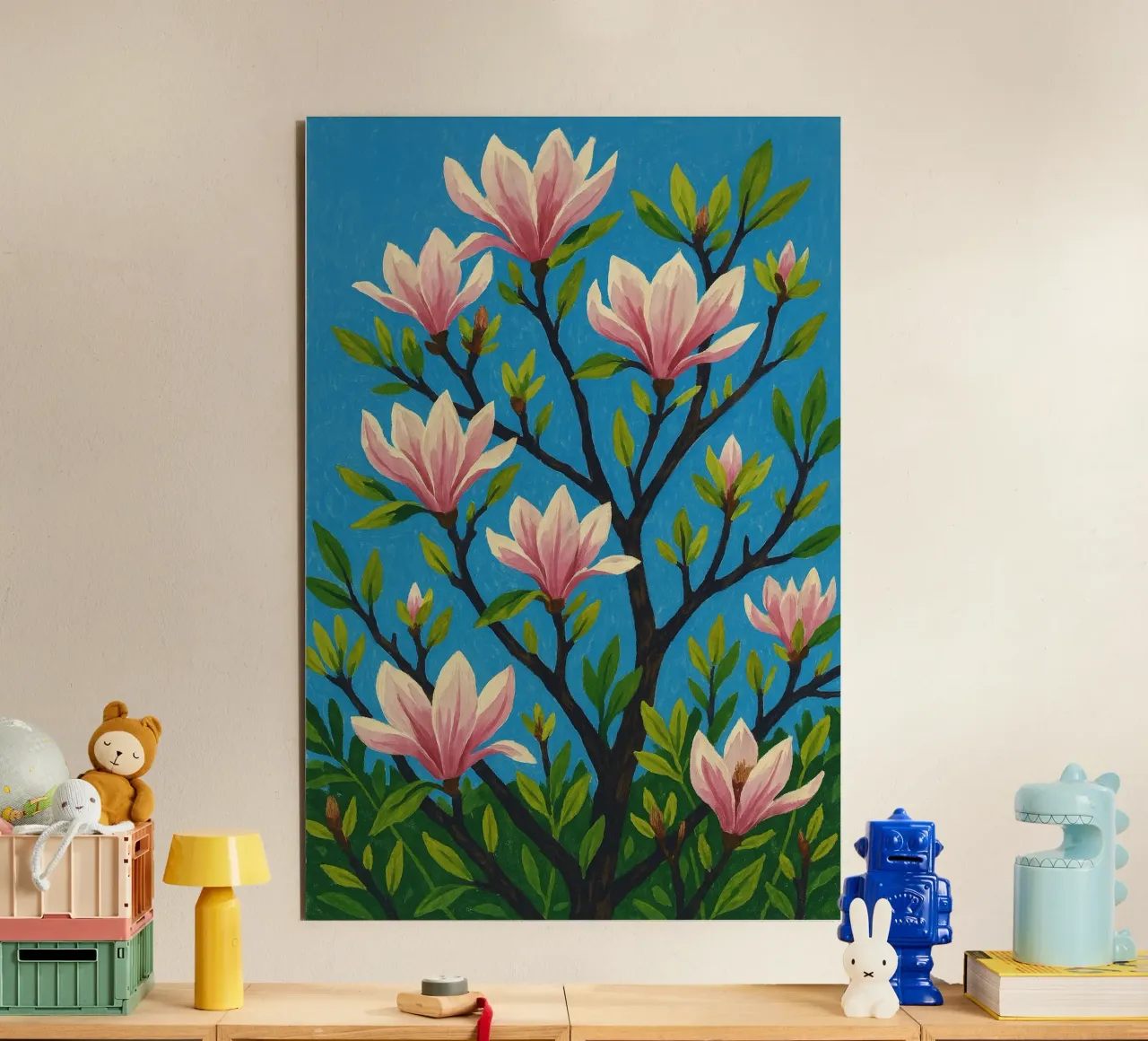 Magnolia Tree alluminio dibond da Aquarevo
