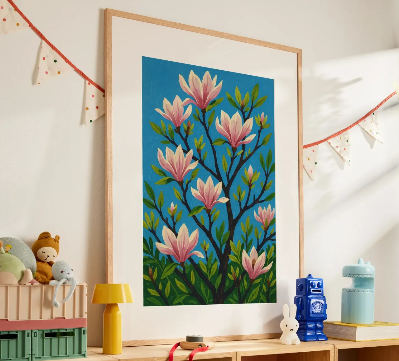 Magnolia Tree poster da Aquarevo
