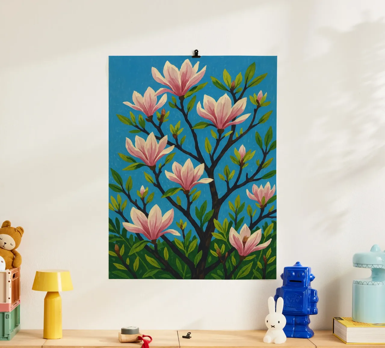 Magnolia Tree poster da Aquarevo