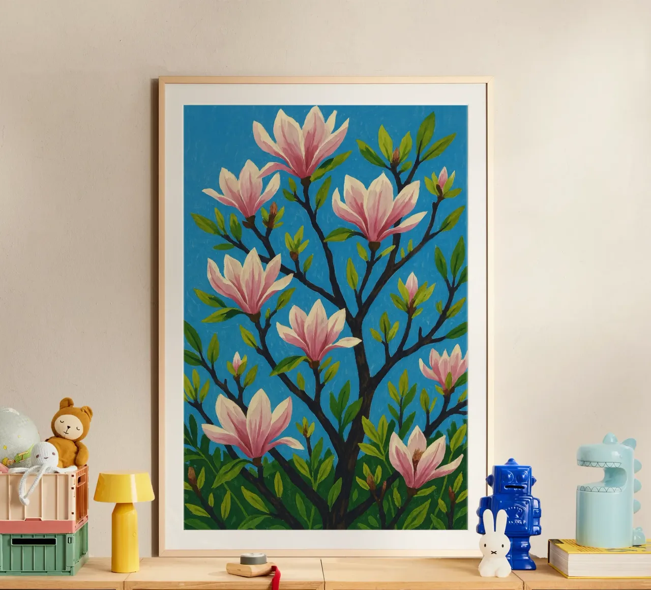 Magnolia Tree poster da Aquarevo