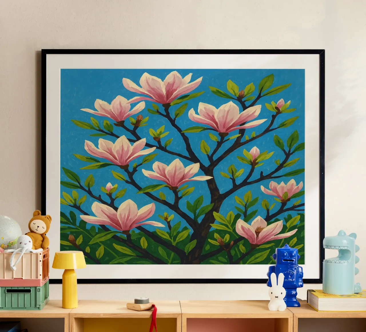Magnolia Tree poster da Aquarevo