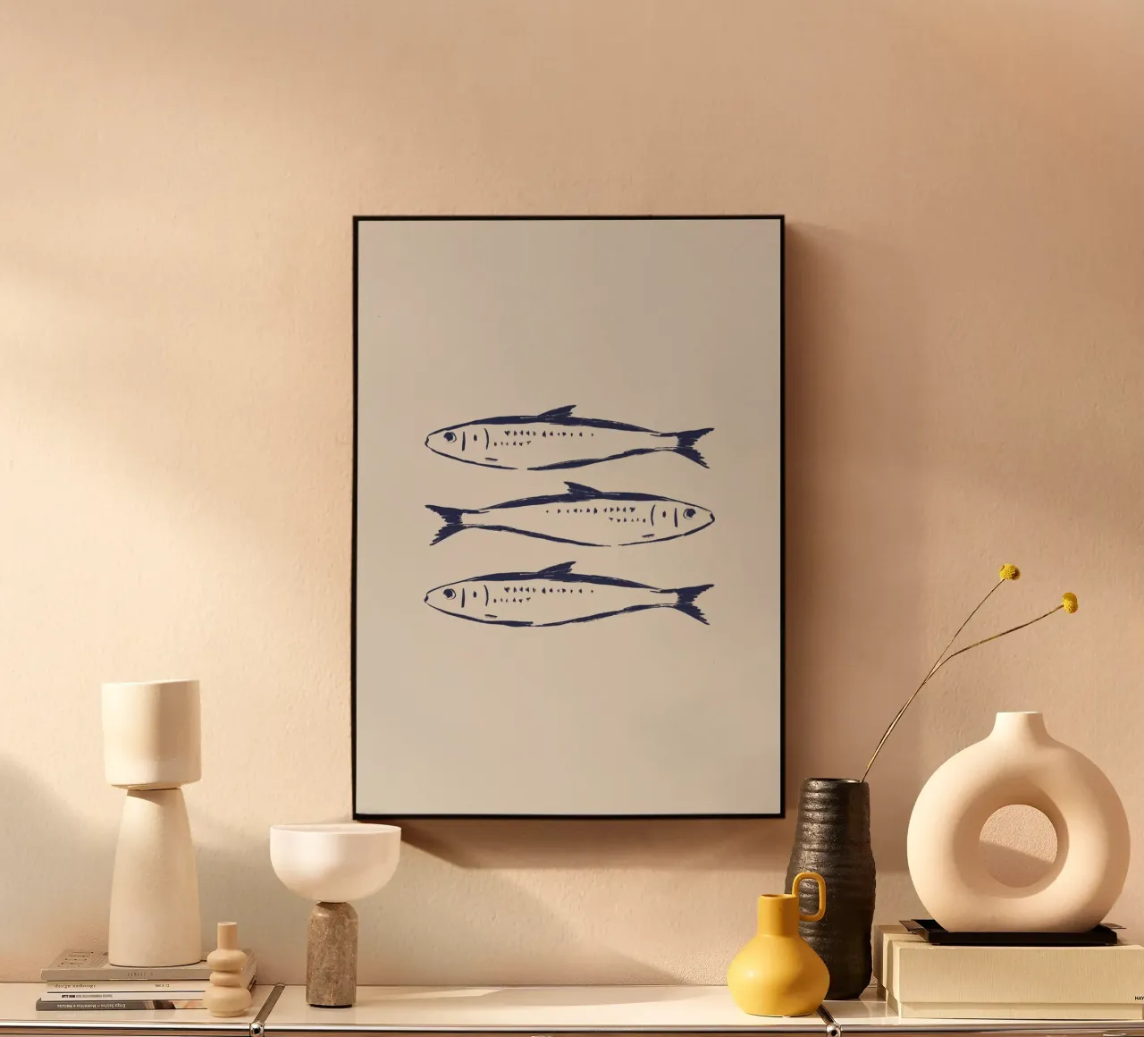Sardine blu. plexiglass da Sixmai