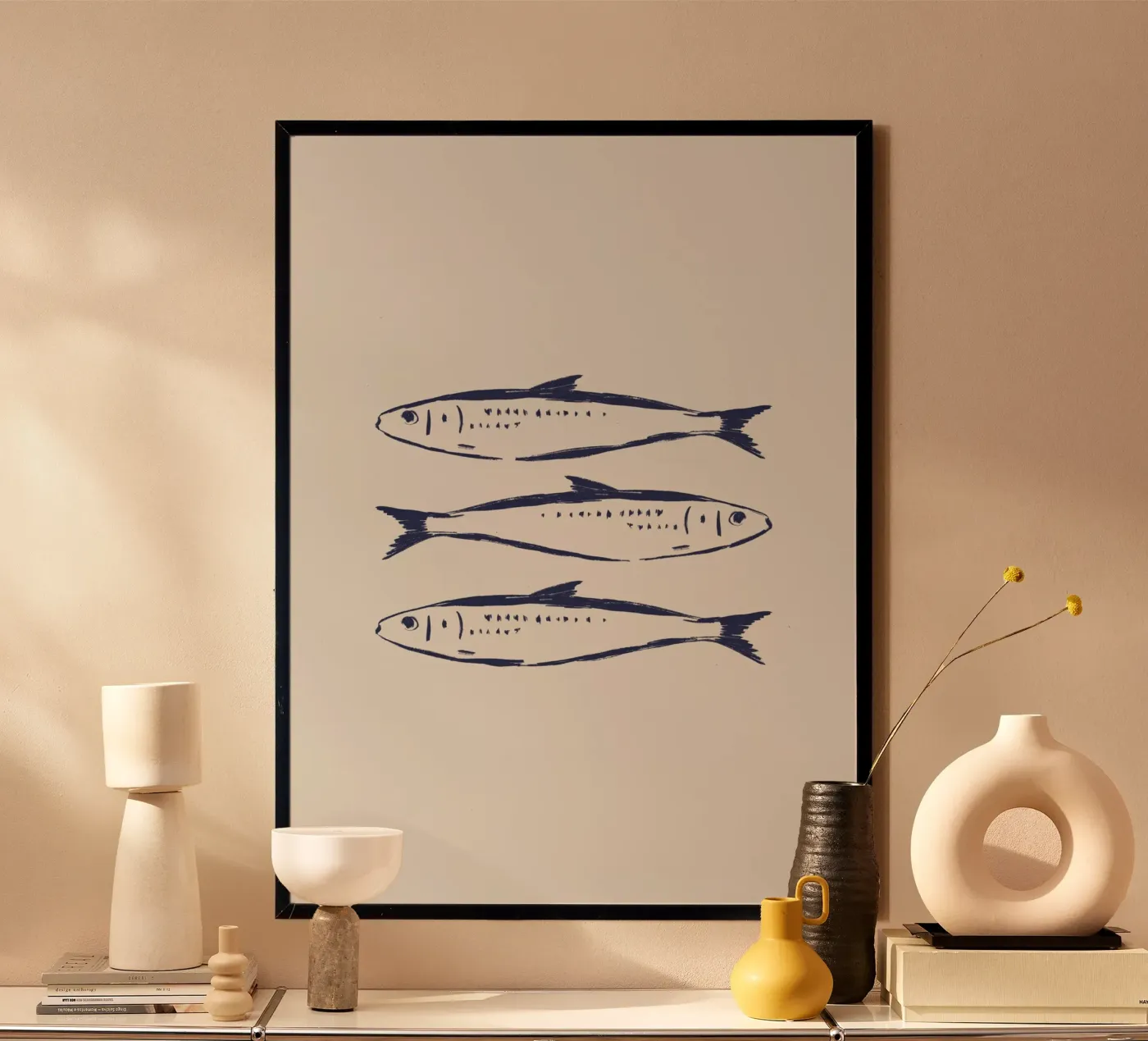 Sardine blu. poster da Sixmai