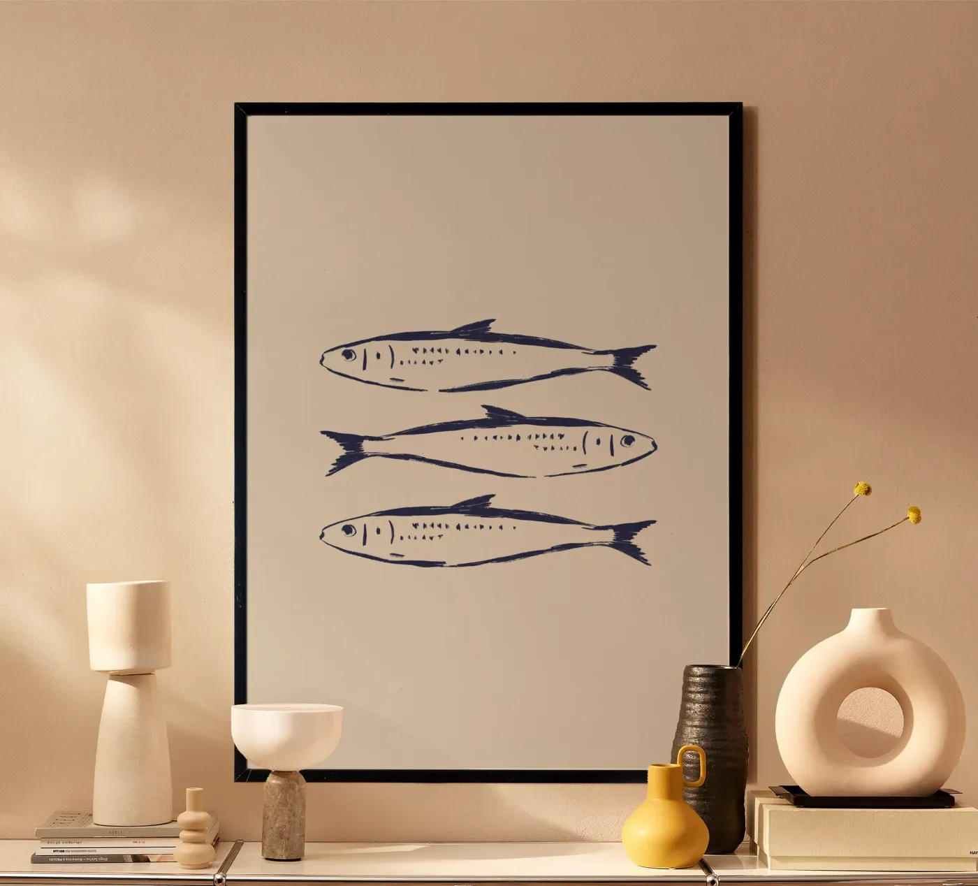 Sardine blu. poster da Sixmai