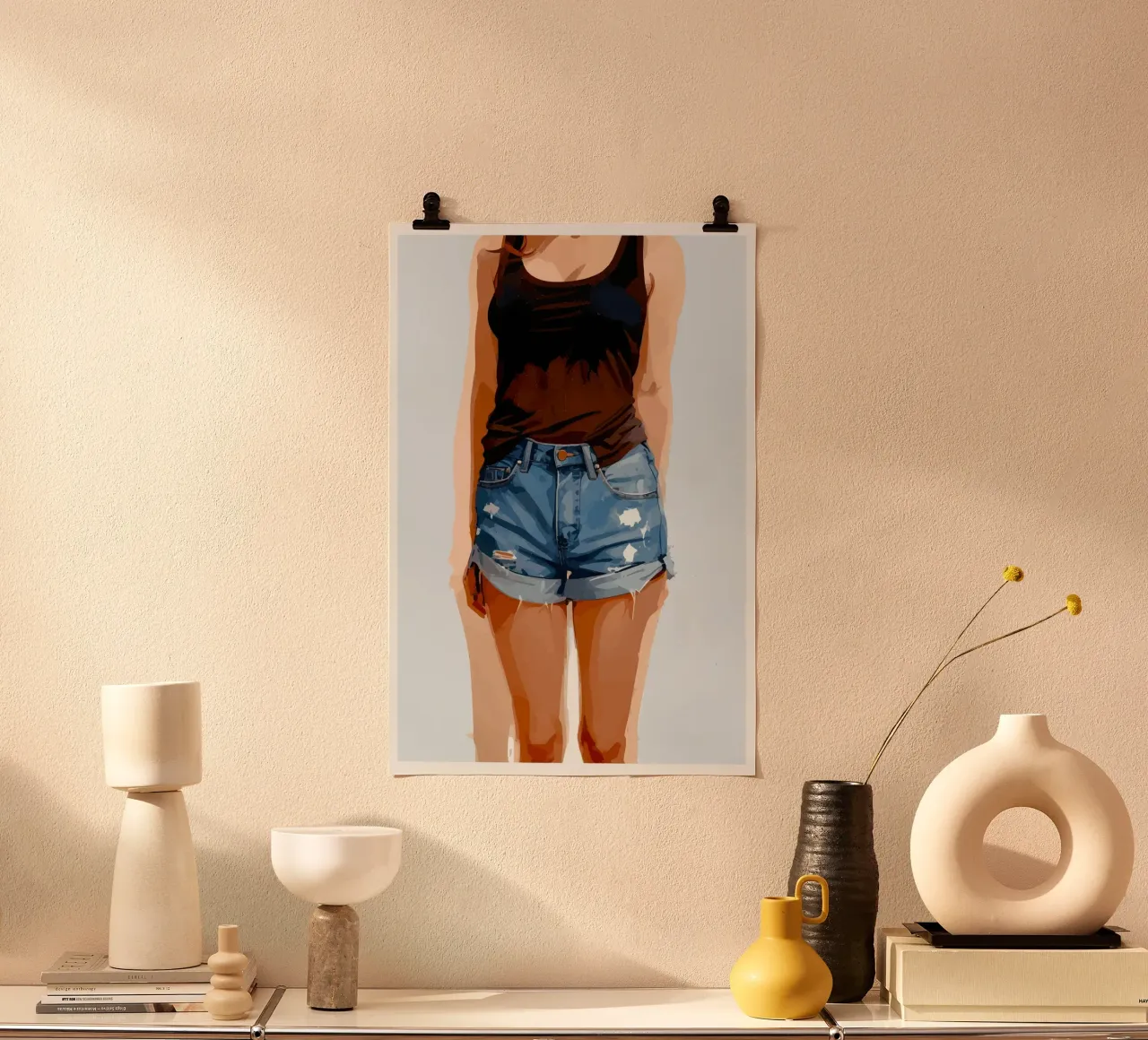People146 poster con telaio in plastica da POSTERS - Peter Lorenz