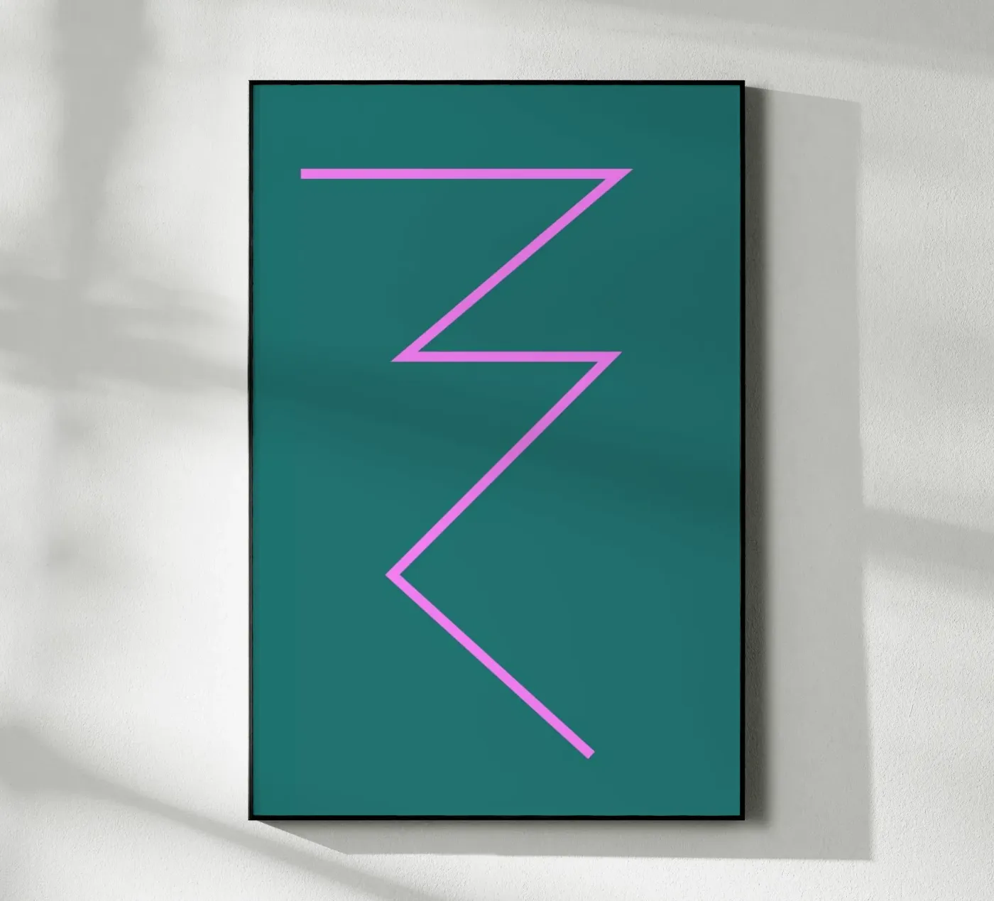 Line Art acrylic glass by Linda Gobeta