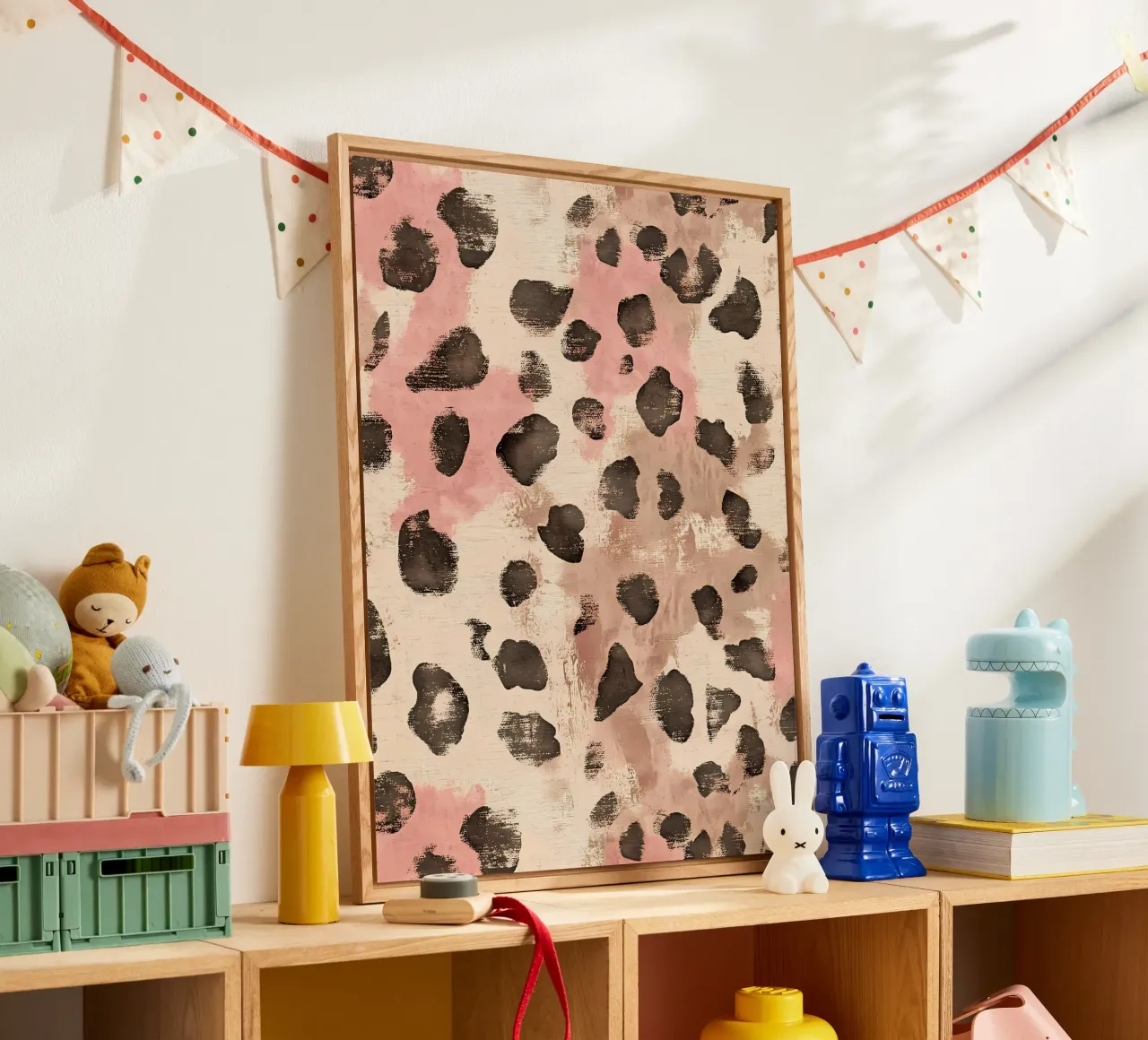 Leopard & Pink plexiglass da IamHomeStudio