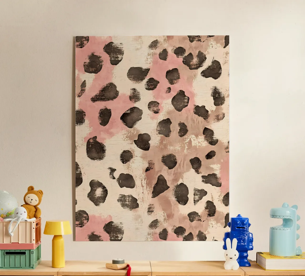 Leopard & Pink plexiglass da IamHomeStudio