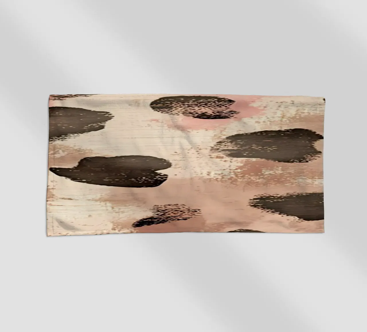 Leopard & Pink telo mare da IamHomeStudio