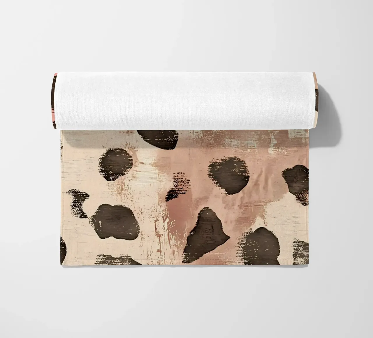 Leopard & Pink telo mare da IamHomeStudio