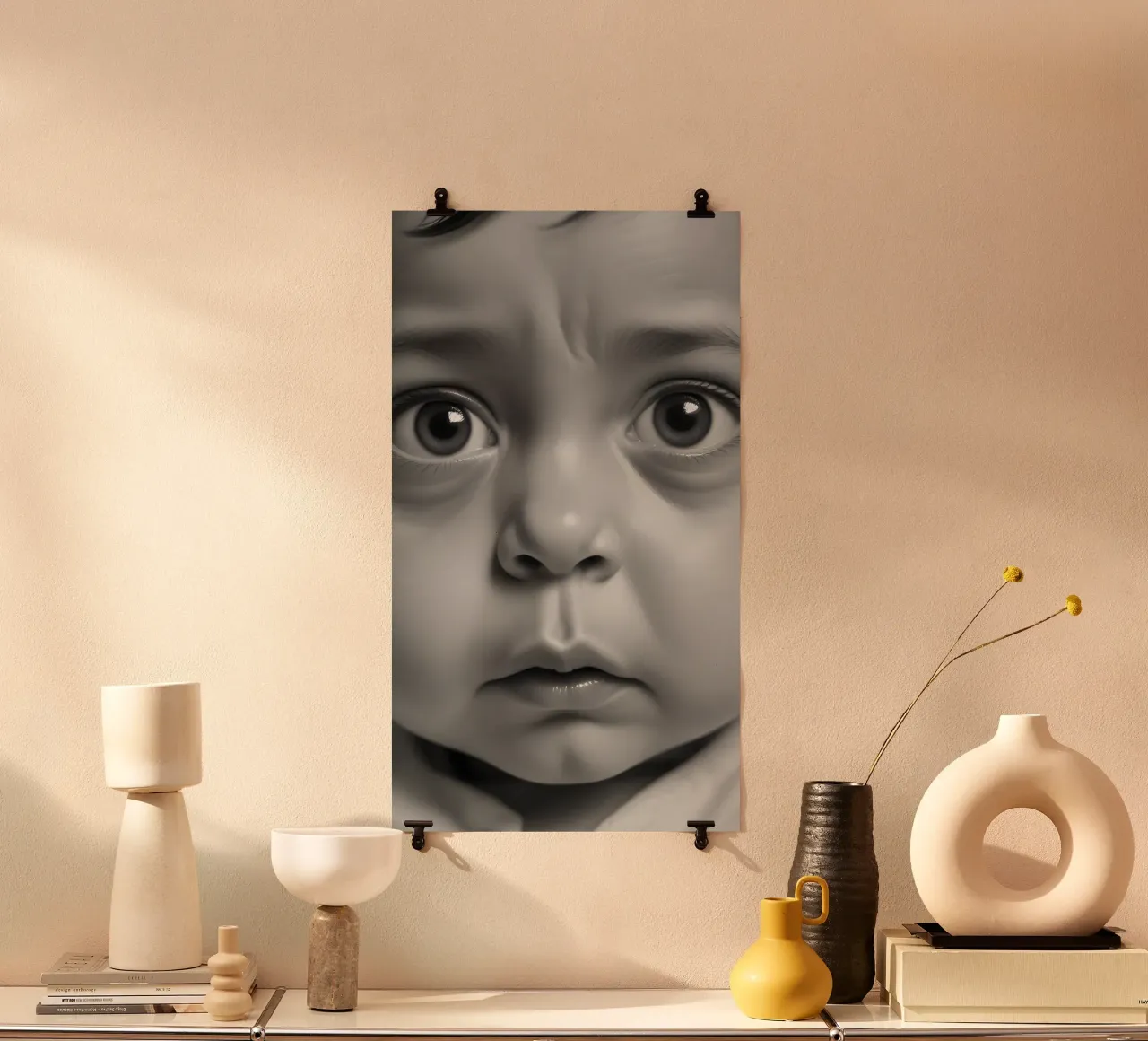People4 poster with plastic frame by POSTERS - Peter Lorenz