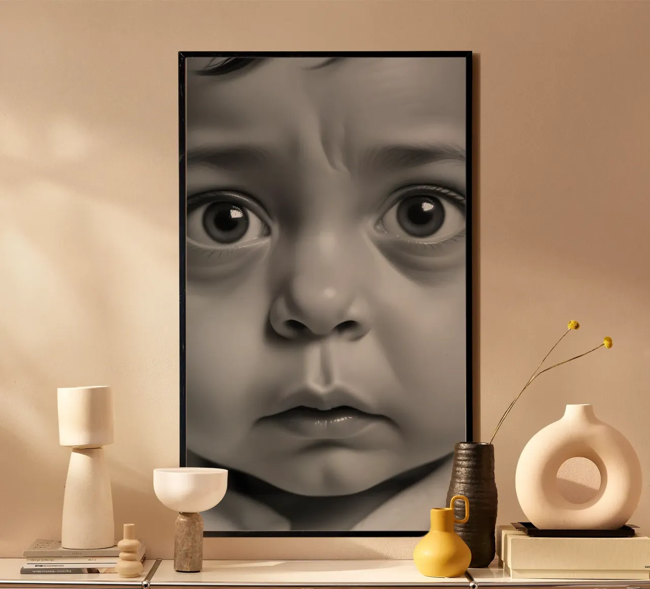 People4 poster with plastic frame by POSTERS - Peter Lorenz
