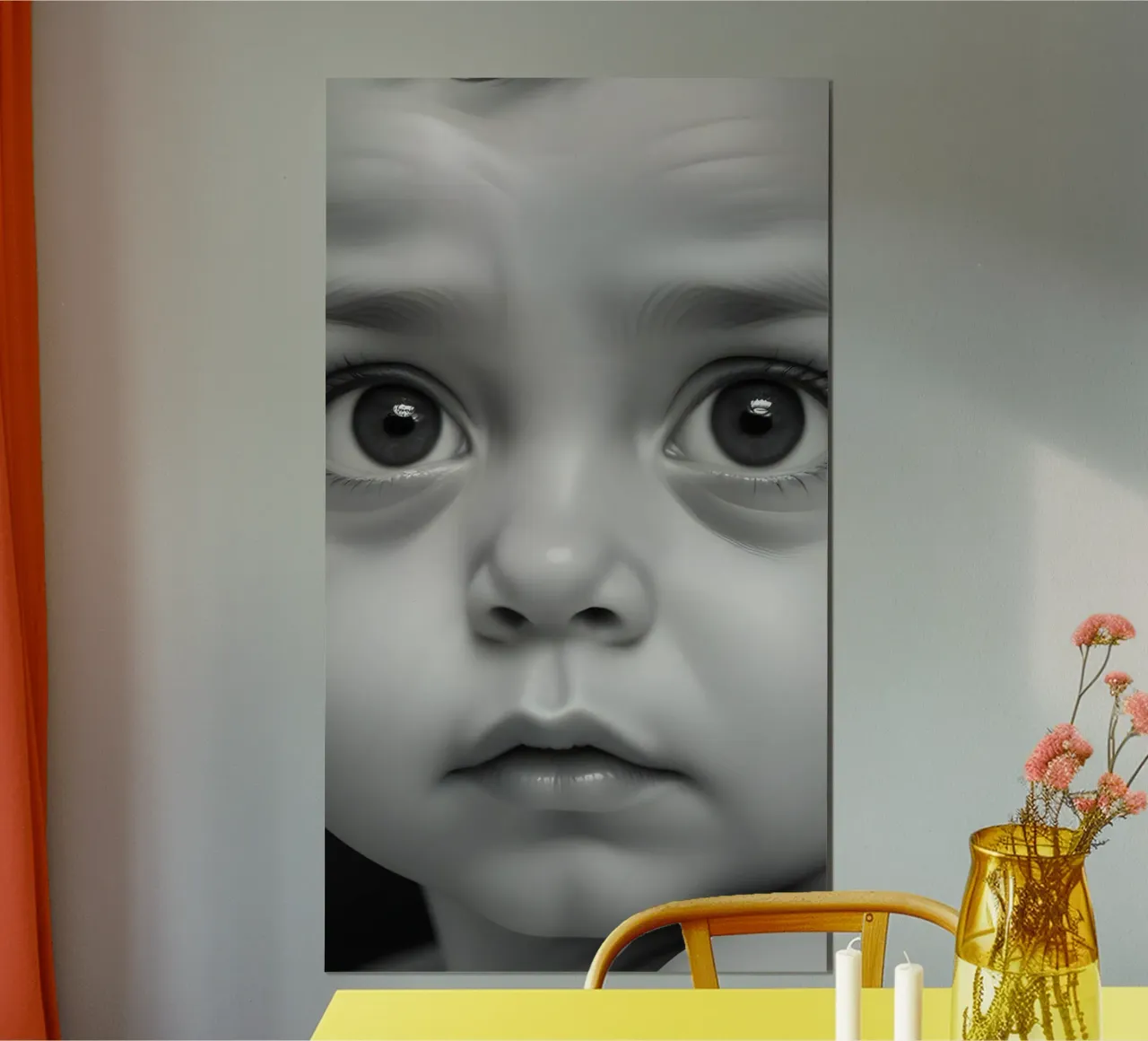 People6 poster with wooden frame by POSTERS - Peter Lorenz