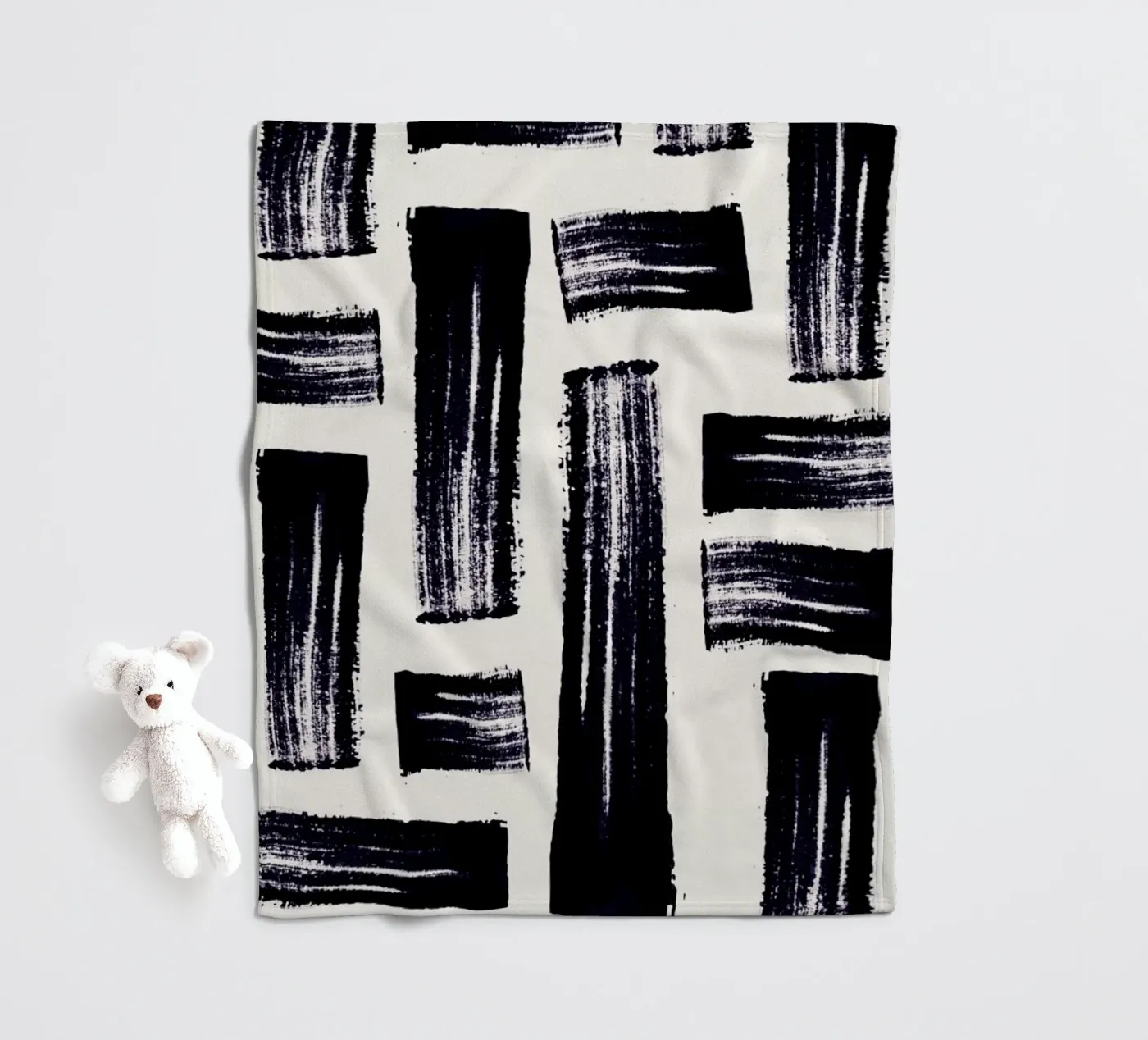 Maze Fleecedecke von Graphite