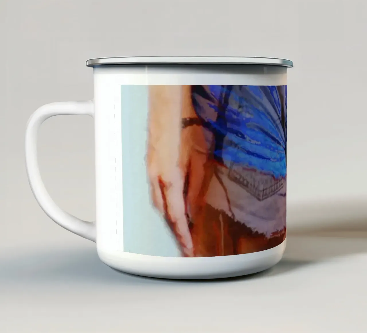 Torso6 tazza in smalto da POSTERS - Peter Lorenz