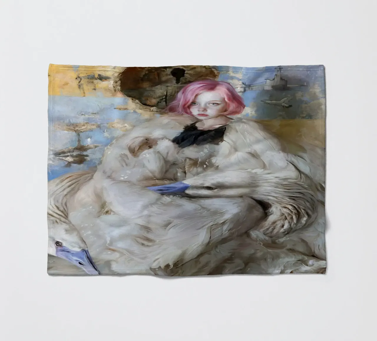 Guillermo Lorca Her New Suit coperta in pile da Birgitart