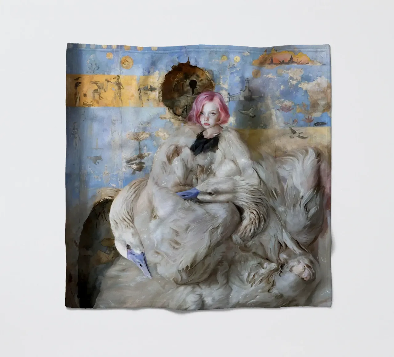 Guillermo Lorca Her New Suit coperta in pile da Birgitart