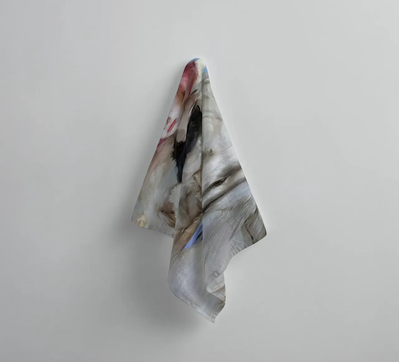 Guillermo Lorca Her New Suit asciugamano da bagno da Birgitart