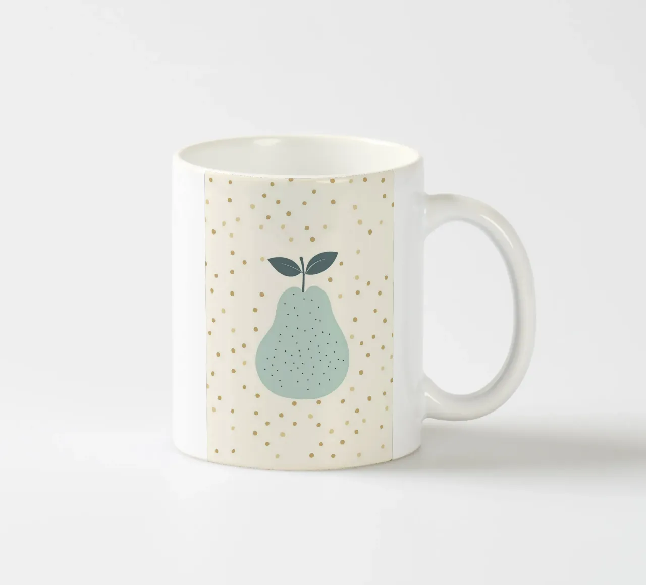 Stampa scandinava per la cameretta, decorazione murale con pere, stampa per bambini tazza in ceramica da Little Lola