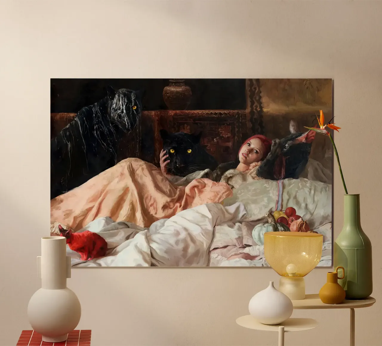 Guillermo Lorca Javi con Panteras hahnemühle de Birgitart