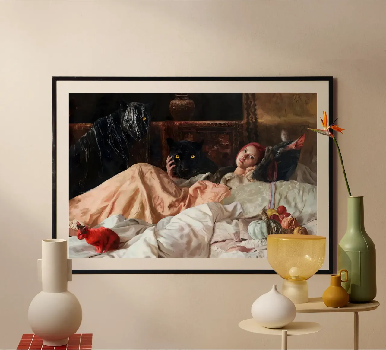 Guillermo Lorca Javi con Panteras hahnemühle de Birgitart