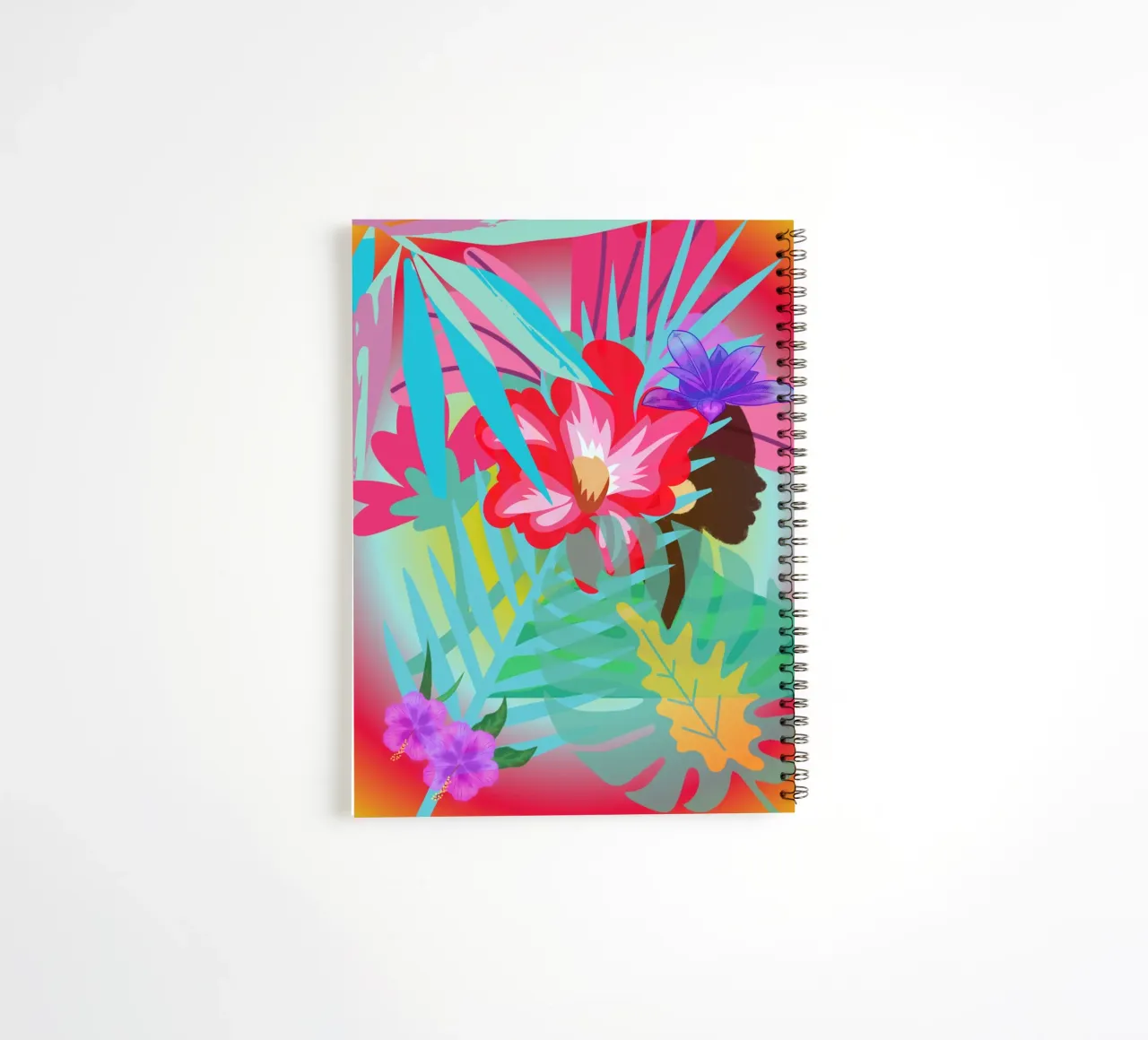 Marronne cuaderno de espiral de Studio Tikao