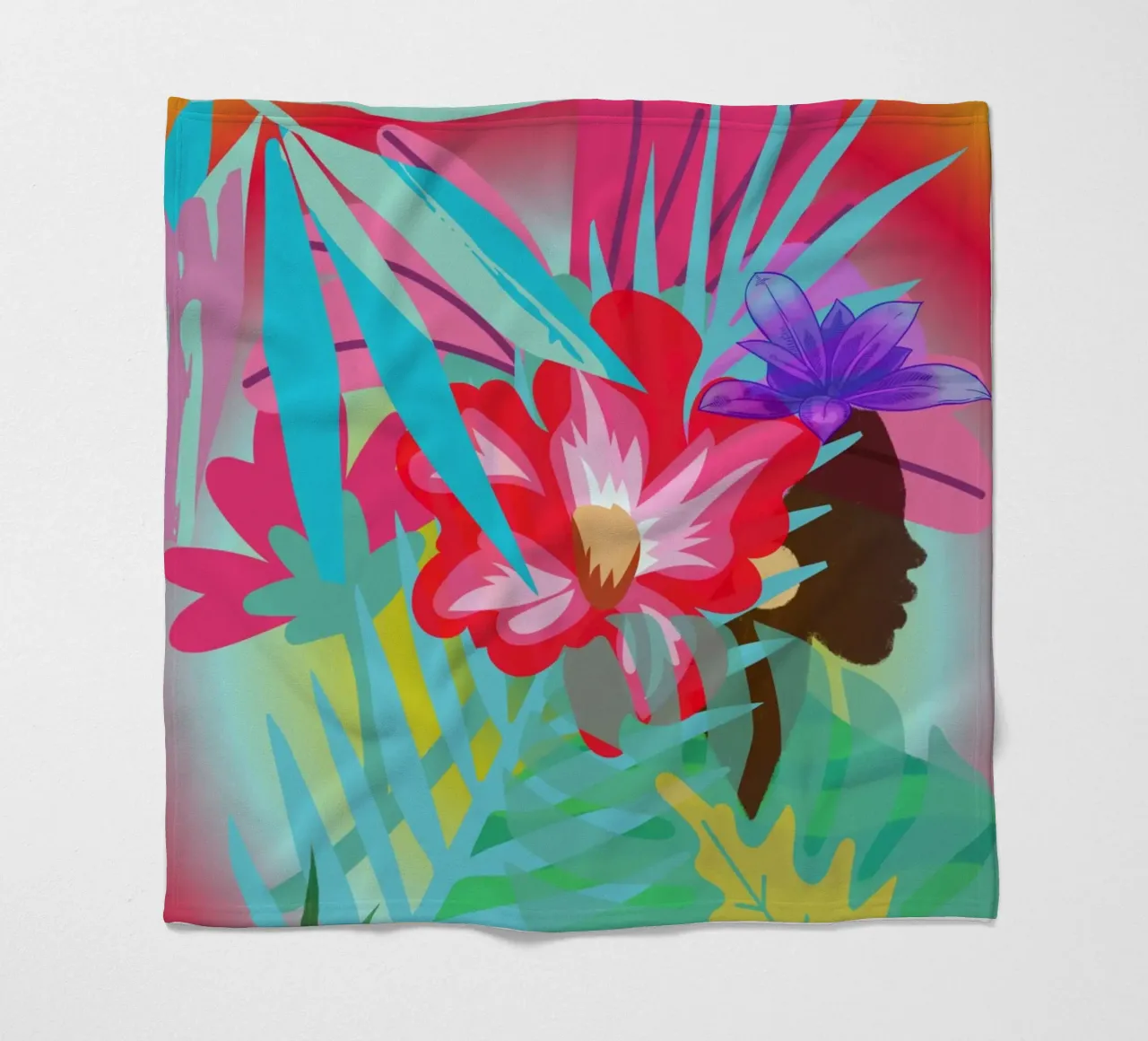 Marronne fleece blanket by Studio Tikao