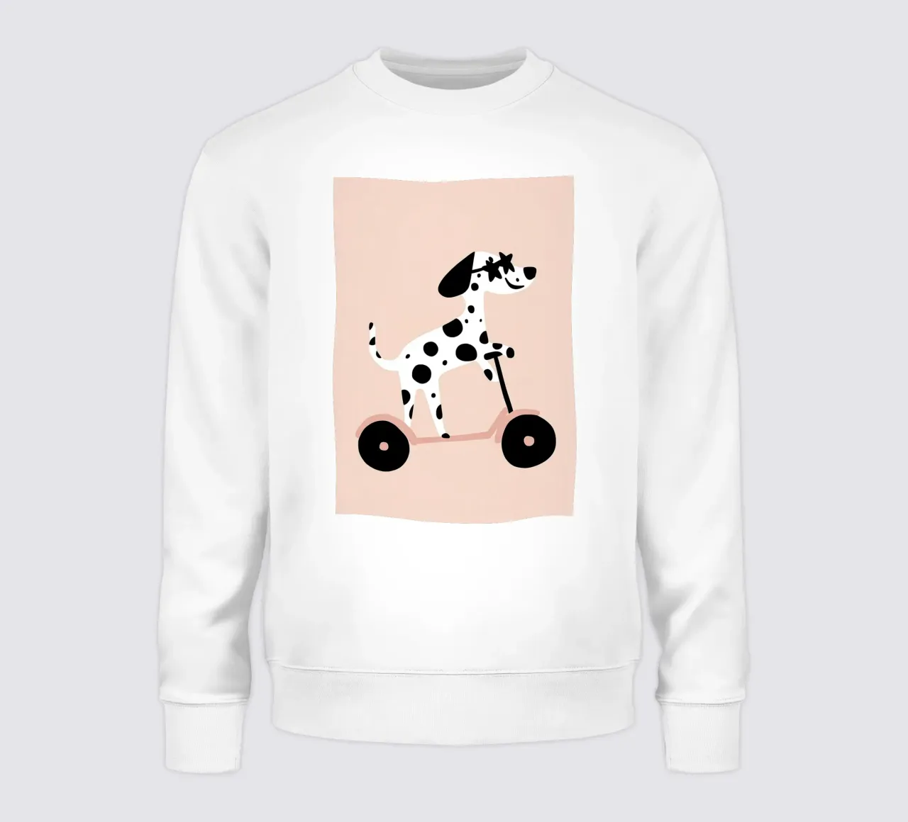 Dalmata in scooter felpa da Little Lola