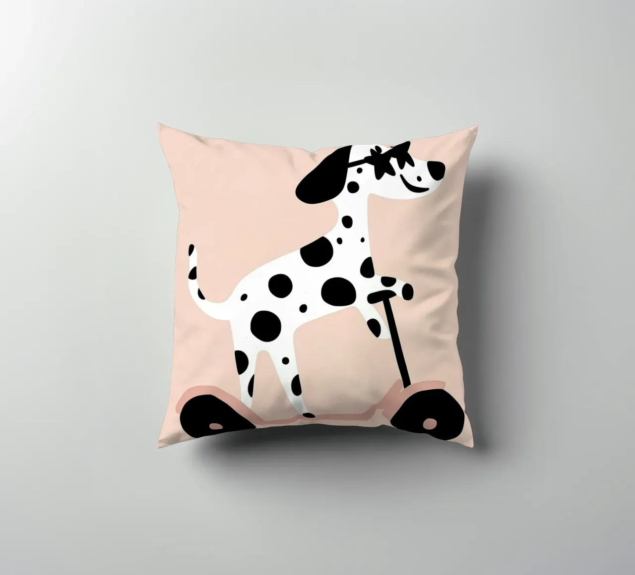 Dalmata in scooter cuscino da Little Lola