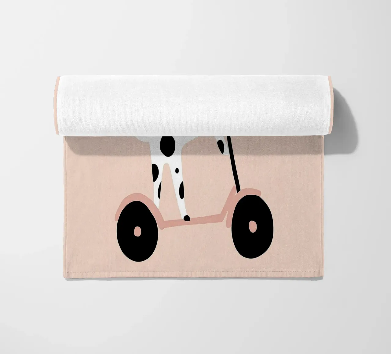 Dalmata in scooter telo mare da Little Lola