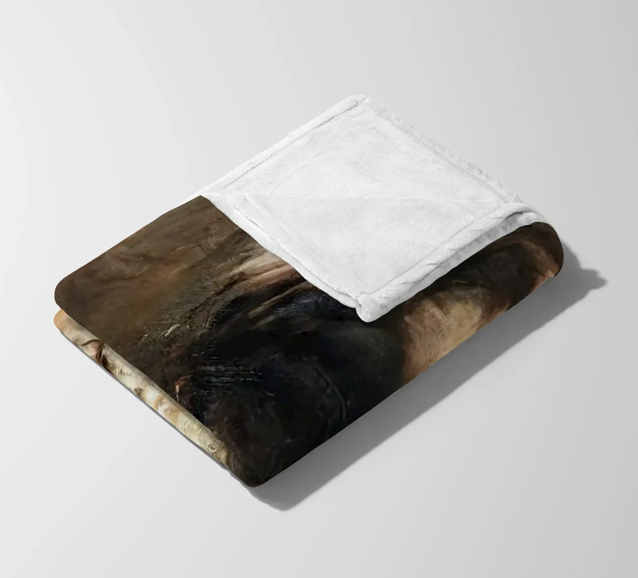 Guillermo Lorca Laura and the Sheep fleece blanket by Birgitart