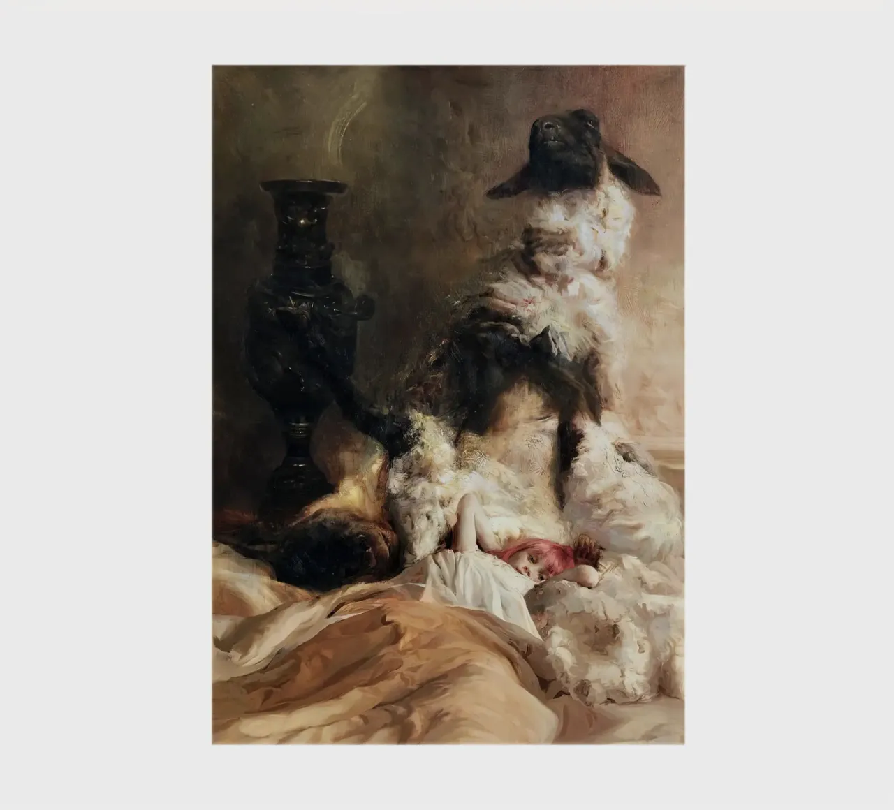 Guillermo Lorca Laura and the Sheep notebook by Birgitart