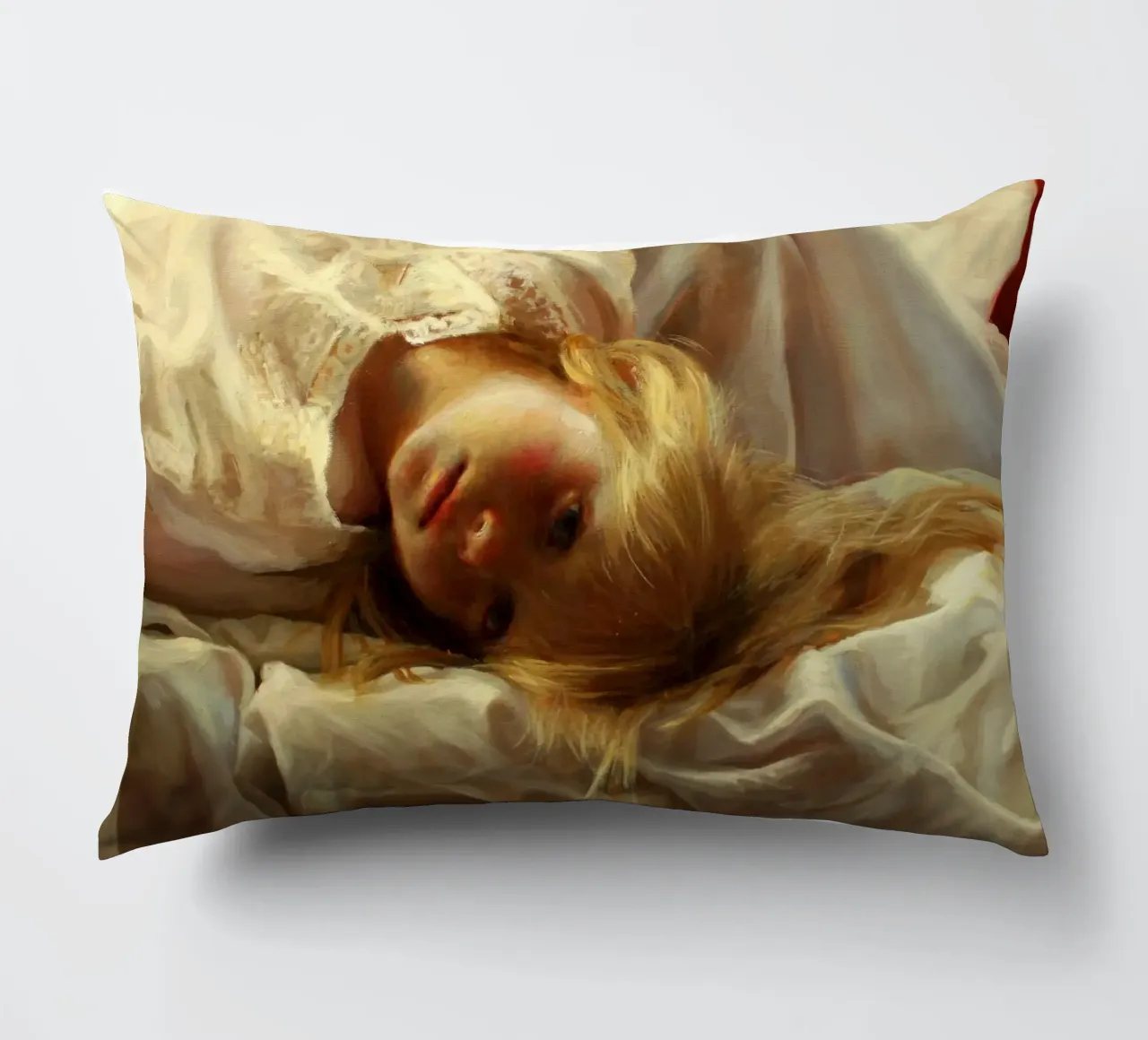 Guillermo Lorca Laura Head cuscino da Birgitart