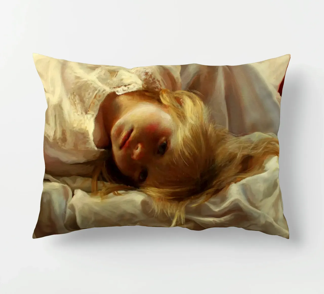 Guillermo Lorca Laura Head cuscino da Birgitart