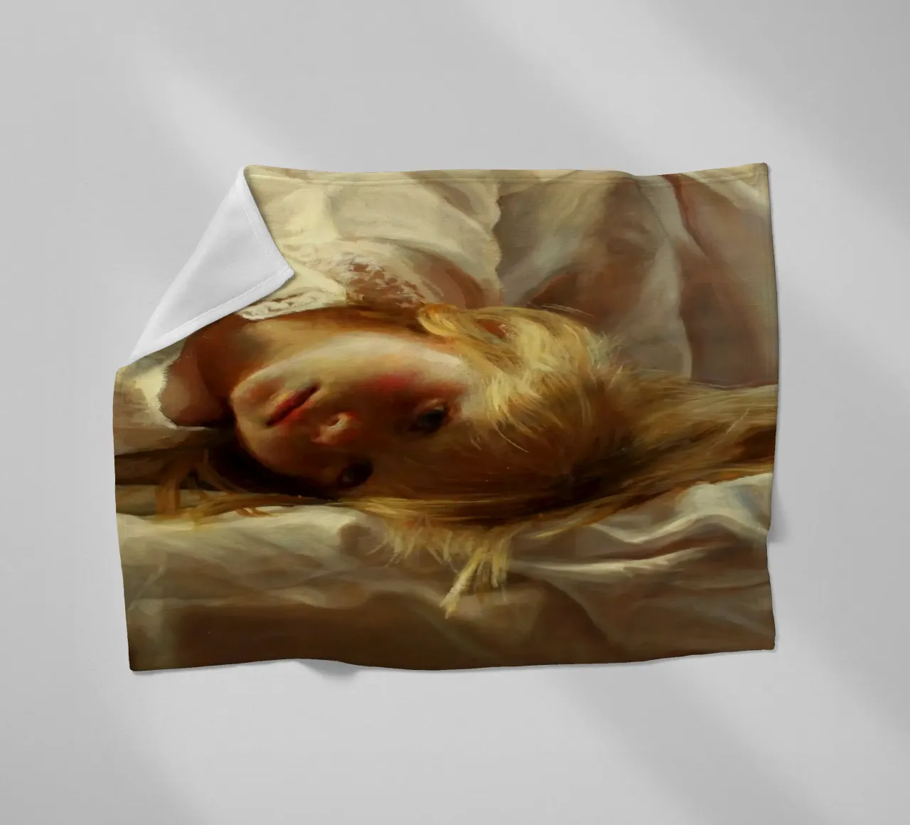 Guillermo Lorca Laura Head coperta in pile da Birgitart