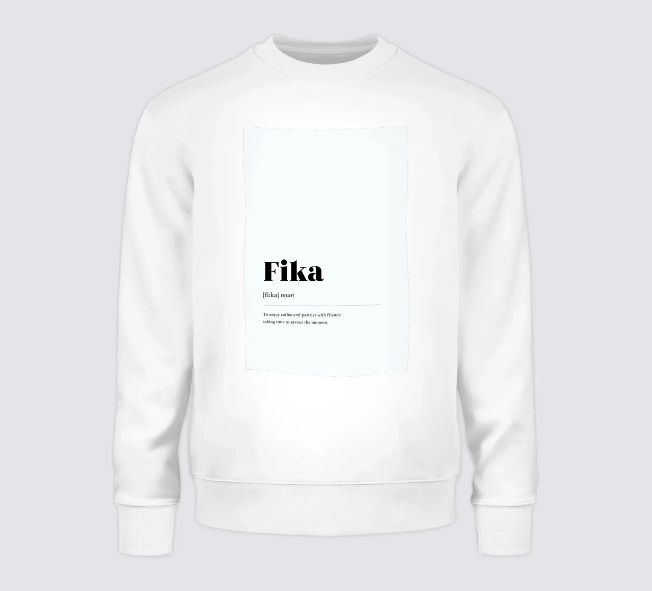Fika felpa da daylight design studio