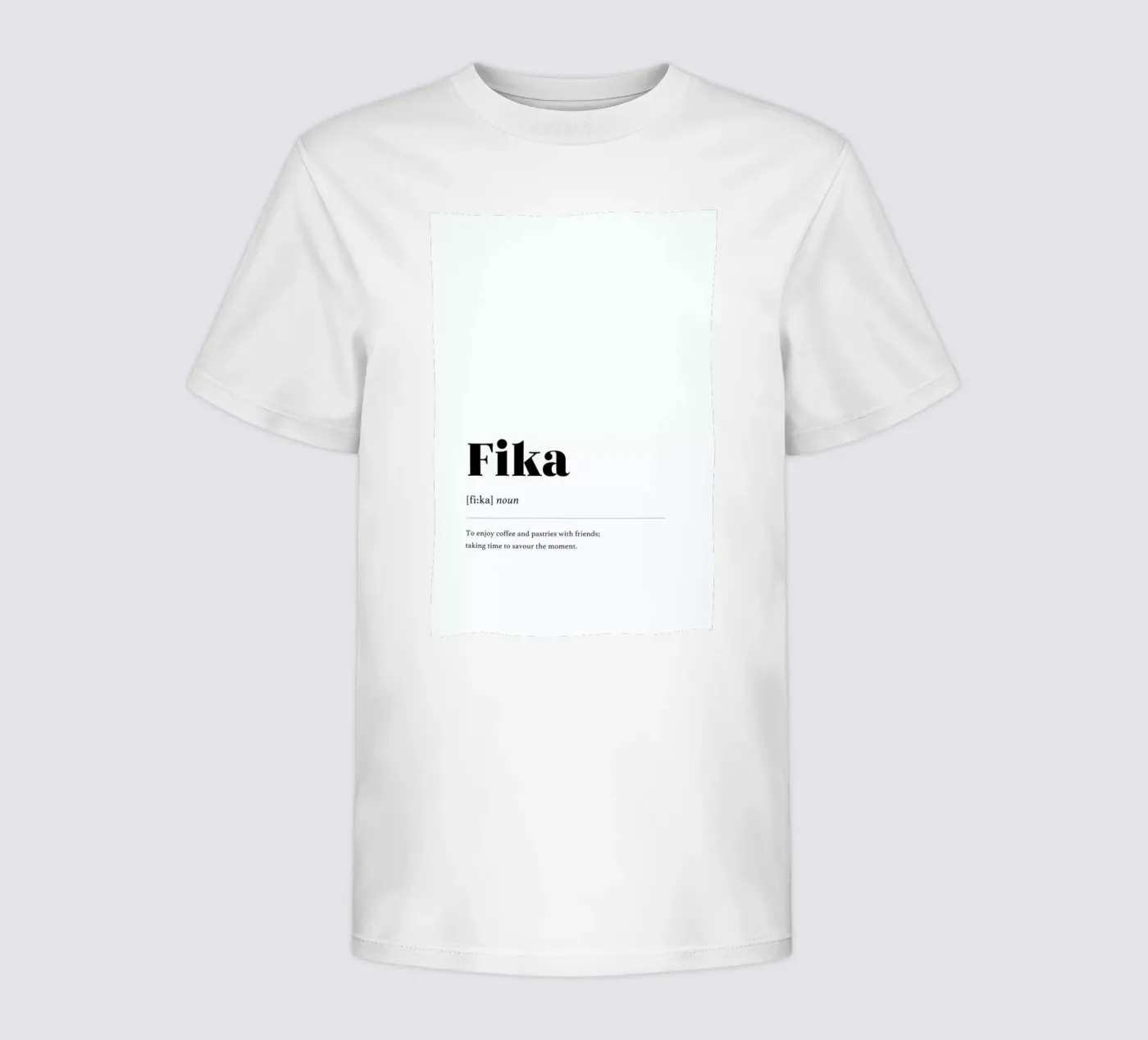 Fika t-shirt bambini da daylight design studio