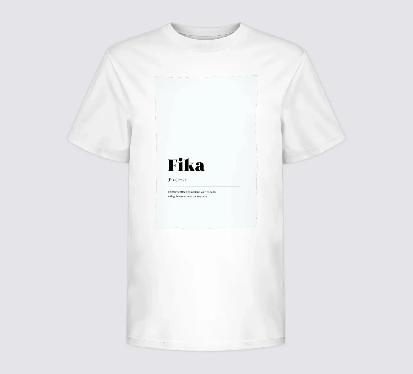 Fika t-shirt bambini da daylight design studio